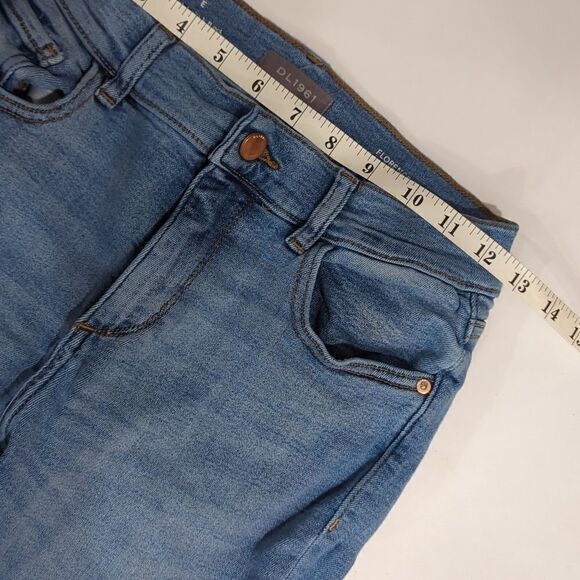 DL1961 Womens Jeans 28 Blue Florence Skinny Light Wash 26.5" Inseam - Picture 8 of 10